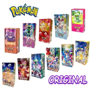 Orihinal na pokemon Scarlet Violet Gem Pack Vol6 Thin Box TCG Collectible Battle Trading Cards Pinasimpleng Chinese Version Mga Laruan na Regalo