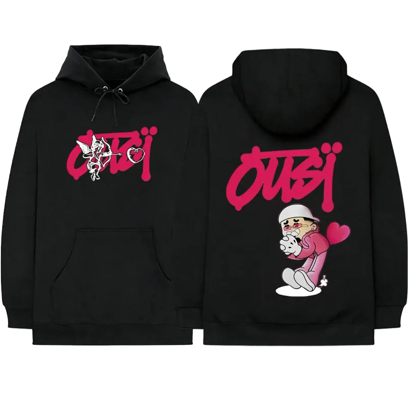 Omar Courtz Tour 2026 Merch Fãs Presente Hoodies Roupas Femininas Masculinas Moda Casual Oversized Manga Longa Moletons Streetwear