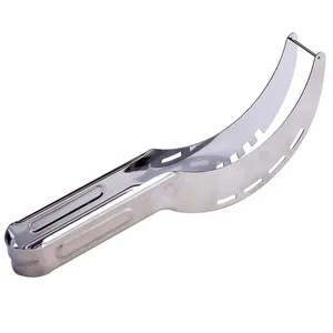 Molí de vent d'acer inoxidable Tallador de síndria Artefacte Amanida Tallador de fruites Eina de tall de síndria Digger Accessoris de cuina Gadgets