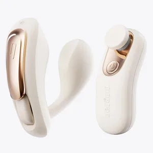 Purtați vibrator telescopic G-spot Stimulator de clitoris Control fără fir cuplu flirt Femeie jucării sexuale U-vibrator G-spot Sex shop-uri