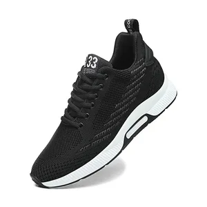 Sneakers Lelaki Ketinggian Tambah Insoles 6cm Kasut Lif Angkat Tumit Tinggi Chunky Plus Saiz 37-46
