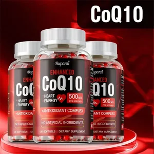Suplement de CoQ10 - Antioxidant de superabsorció bo per a la salut del cor i la producció d'energia Coenzim Q10 Vitamina