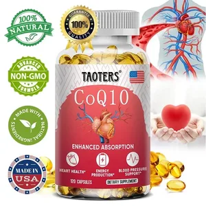 CoQ10 400mg - Συνένζυμο υψηλής απορρόφησης Q-10 Μη ΓΤΟ χωρίς γλουτένη Vegan Συμπλήρωμα Βιταμίνης Αντιοξειδωτική Υποστήριξη