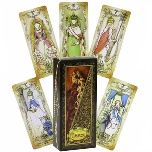 Düşük Korku Tarot Kartları 78 ADET Anime Peri Masalı Güverte Kawaii Sevimli Oracle Kehanet Acemi Dostu Büyücülük Ruhu Kurulu Oyunu