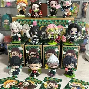 2026 Tanjiro Kamado Nezuko démonölő anime rajzfilmfigura vakdoboz Kreatív személyre szabott szobordísz meglepetés ajándékdoboz
