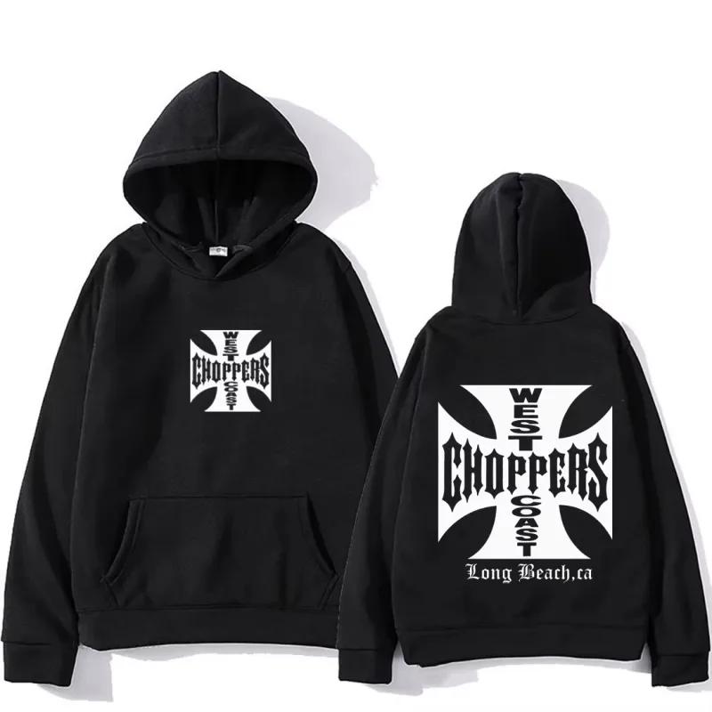 Paul Walker West Coast Choppers sweat à capuche hommes femmes surdimensionné haut tendance hip hop vêtements polaire à manches longues sweat vintage