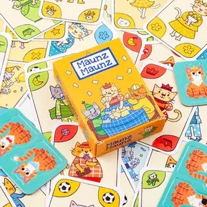 10,5*7,6 cm-es akciós 1 szett Hot Crazy Cats Party Kártyák Játék Társasjáték Intellektuális játékok Ajándékok