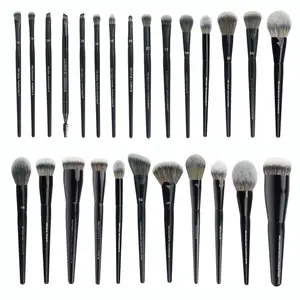 SEP Black Series макияж щеткасы Опа тоналды крем Жасырғыш қызарғыш қола көз бояуы қасқа арналған көз контурлағышы мүсіндеуге арналған щеткасы сыйлық