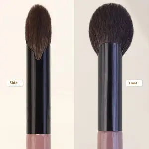 Hot Rea 1 st Liten fläktform Blusher Brush Powder Blush Cream Flytande Blush Makeup Borstar Exakt Blush Brush Makeup Tools