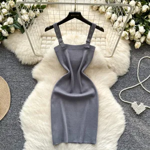 Novo sexy sem costas rendas sólida malha botões vestido de verão feminino preto mini vestido de festa bodycon bainha noite clube outfits