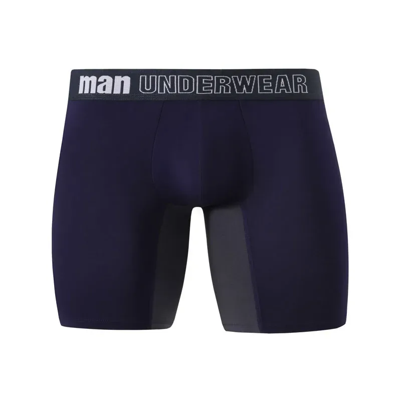 2023 Nuovi Boxer da Uomo Gamba Lunga Biancheria Intima per Uomo Pantaloncini in Fibra di Bambù di Grandi Dimensioni E Mutandine Homme di Lusso di Marca Boxerhomme Mutande