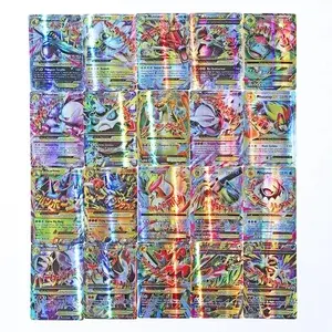 20PCS nových francouzských pokémonských karet Vstar V GX MEGA TAG TEAM EX Game Battle Card hot výprodej