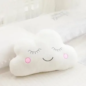 Uusi Täytetyt Pilvi Moon Star Raindrop Pehmo Tyyny Pehmeät Tyynylelut Lapsille Vauva Lapset Tytöt Joululahjahuone Auton sisustus