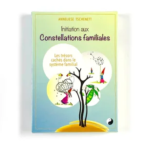 Constellations Familiales Carte da gioco 35 carte Versione francese Divinazione Oracle Deck Family Constellation Tool Regali di Natale