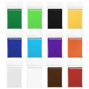 50 Stück 66 x 91 mm matte, solide Kartenhüllen in Standardgröße, Toploading-Sammelkarten-Schutzkartenhülle für MGT/PTCG