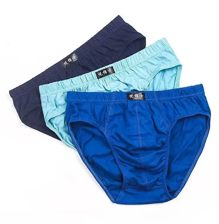 5 unids/lote calzoncillos 100% de algodón para hombre, ropa interior masculina, bragas, pantalones cortos, ropa interior Sexy XL 2XL 3XL 4XL 5XL 6XL