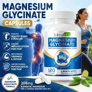 Kapsul Magnesium Glycinate dengan 208mg 