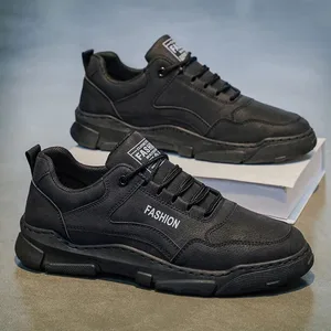 Sepatu Kasual Pria Musim Semi Musim Gugur Sepatu Serbaguna Modis Baru Sepatu Pria Penambah Tinggi Lari Nyaman Kasual
