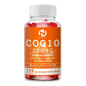COQ10 کوآنزیم Q10 200 میلی گرم برای انرژی آنتی اکسیدان قلب و عروق سلامت مغز طبیعی غیر GMO