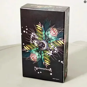 The Meraki Tarot Inspired By The Magic of Nature Animal 79 Pcs Cards Based on Rider Waite System Divination Deck Table Game Toy