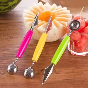 دستگاه برش میوه حکاکی سبزیجات آشپزخانه Scoop Ballers Cutter Chop Gadgets Gadgets آشپزخانه لوازم خانگی