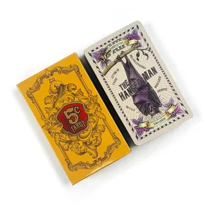 Kad Tarot 5 Sen 78Pcs Vintage Retro Taro