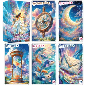 Fantasy Fairy Lenormand Tarot | 42 kártyás bővített Lenormand pakli | Tökéletes kezdőknek | Digitális útmutatót tartalmaz