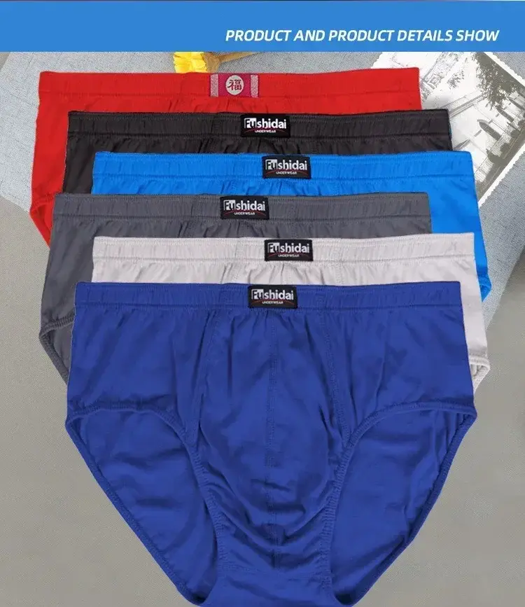 6XL 8XL Intimo da uomo grande in cotone anti sfregamento Boxer No Ride Up Mutande con cintura larga per uomini pesanti taglie forti