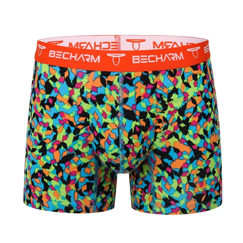 Yeni erkek Külot Boksörler Şort Baskı Mavi-yeşil Büyük Boy Set Erkek Külot Erkek Külot Boxer Seksi Giyim Kısa Homme