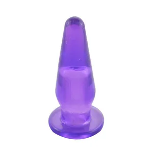 Plug anal minuscul Manșon pentru degete Jucării sexuale Anus Stopper Butt Plug Jeleu Impermeabil Începător Prima încercare Produs Jocuri pentru iubitori de cupluri