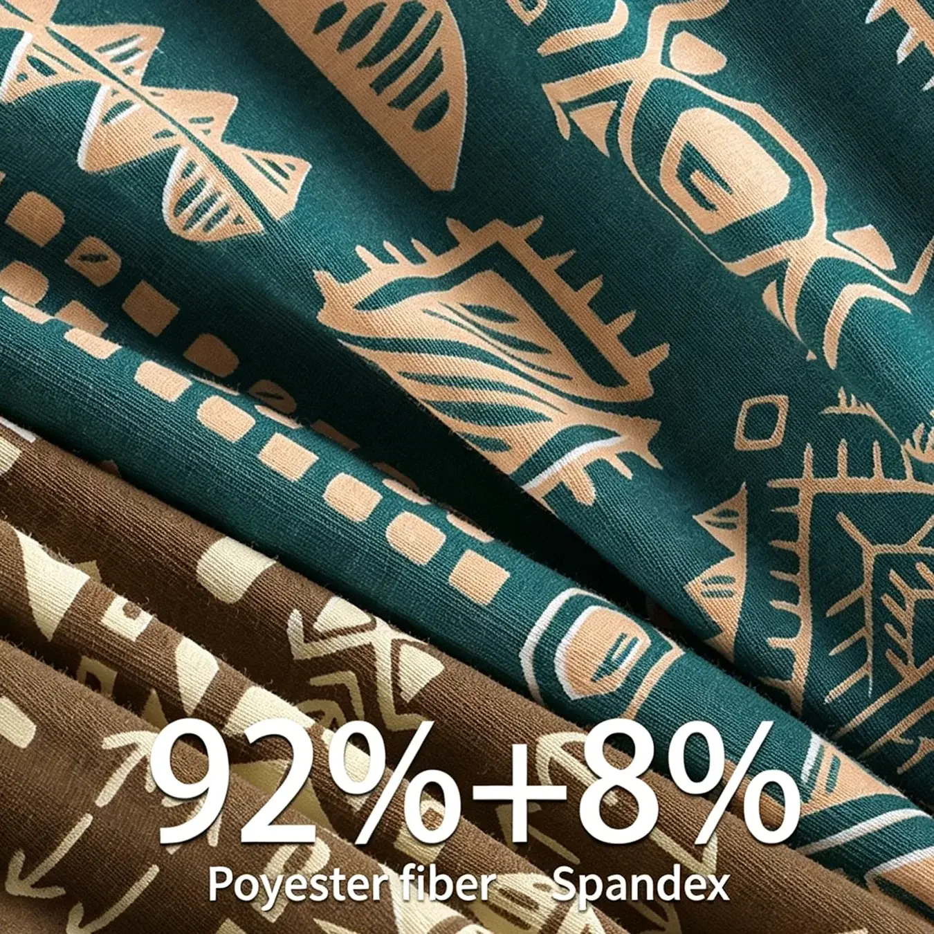 3 pçs/set moda masculina roupa interior retro impressão geométrica boxer briefs macio respirável meados de cintura roupa interior confortável shorts