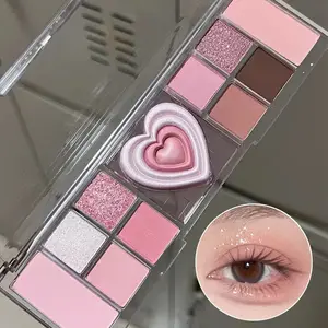12-värinen tee Aprikoosi silmämeikkipaletti vähäkylläinen luomiväripaletti Pearlescent Matt Shimmer maanvärinen luomiväri Beauty