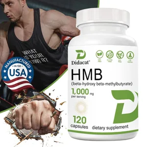 HMB Male Energy Booster - for øget muskelmasse og atletisk styrke Energitilskudsudholdenhed Ikke-GMO glutenfri