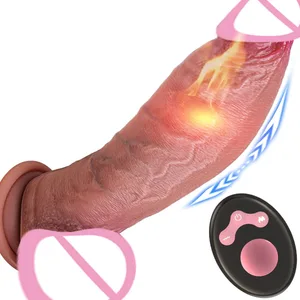 Gerçekçi Damarlar Yumuşak Kalın Yapay Penis Masturbators Büyük Horoz Çift Silikon Küçük Eti Penis Kadın Erkek Anal Seks Oyuncak Vantuz Dick