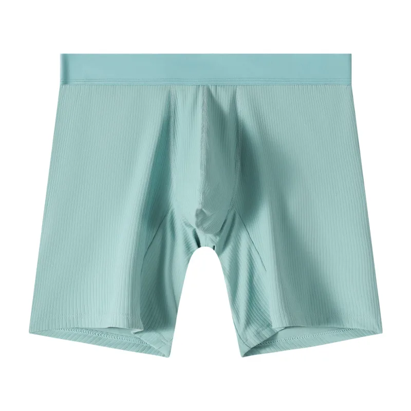 Herrunderkläder Boxershorts Hombre Soft Nylon Panites Man Andas U konvex påse Förlängd kalsonger Herrbyxor Cueca L-XXL