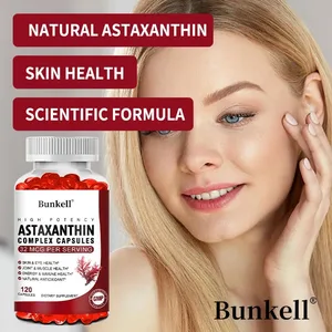 Astaxanthin 32 Mcg bổ sung với EPA DHA Dầu nhuyễn thể hỗ trợ thị lực khỏe mạnh Sức khỏe đường ruột và tuần hoàn Chất chống oxy hóa mạnh