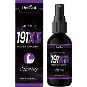 191XT Muscle Spray na may Vitamin B3 L-Arginine at Tribulus Terrestris Extract para sa Muscle Support Endurance 30 ML