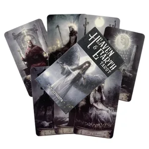 Hett säljande Heaven Earth Tarot Fritid Underhållning Kort Familjesammankomst Spådomslek Tarotbräde Spela spelkort