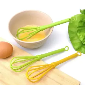 Køkkentilbehør Æggemixer Piskeris Plast Madlavningsværktøj Flødebagning Melmixer Æggeværktøj køkkengadgets 1 stk.