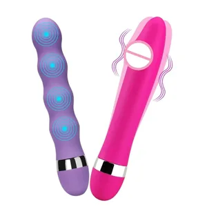 Realistické dildo Vibrátor Kouzelná masážní hůlka Vaginální klitoris Stimulátor G Spot AV tyčka 18 erotických pomůcek pro dospělé pro páry