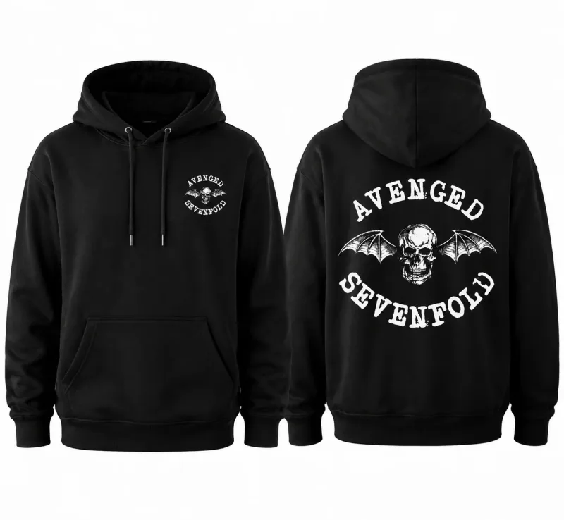 Avenged Sevenfold Pure Cotton Mikiny Muži Ženy Móda Ležérní Sportovní oblečení Streetwear Pánská mikina Mikina Harajuku One Piece