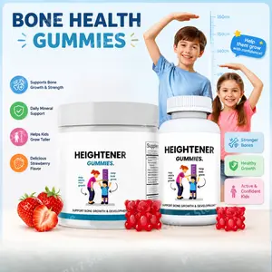 Bone Health Capsules Gummies Natural Height Growth Supplement för barn tonåringar och vuxna för att öka benstyrkan 60 kapslar