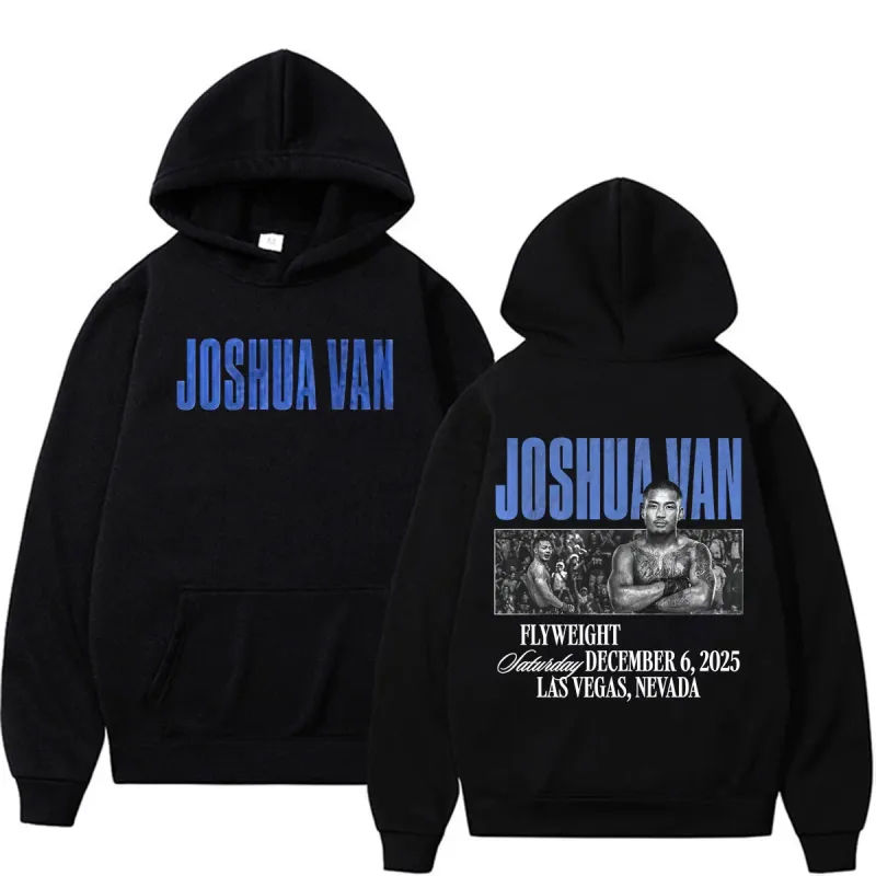 Joshua van o destemido fã presentes hoodies roupas masculinas violência estética moletom casual bodywarmer velo pullovers com capuz