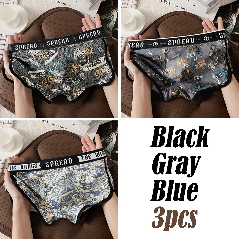 Marca Salute 1 pz/3 pz Boxer di Cotone Biancheria Intima Degli Uomini Hot Traspirante Mens Boxer Boxer Shorts Uomo Mutandine Taglia L-3XL MLS8088