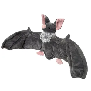 Stort krammeligt design udstoppet bat Plys naturtro udstoppet plys gave bat Plys legetøj Blødt bat Plys julefest