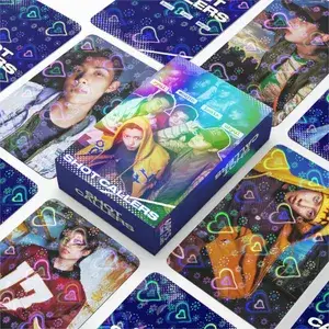 60 יחידות LNGSHOT אלבום חדש SHOT CALLERS Photocards מדבקות Kpop Merch Lomo כרטיסים סט כרטיסי אוסף מאווררים Giftsi
