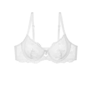 Pháp thanh lịch Ren Bộ Áo Ngực Sheer Thêu Màu Hồng Nguyên Chất Huyền Bí Đen Niche Thiết Kế Đồ Lót Cao Cấp Cắt Lớn Váy Ngủ Bộ Quà Tặng