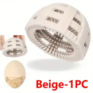 برس شستشوی تخم مرغ سیلیکونی ابزار تمیز کننده تخم مرغ تخصصی اسکرابر درجه مواد غذایی انعطاف پذیر برای استفاده در آشپزخانه تخم مرغ تازه مزرعه